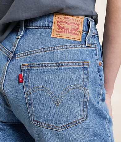 Levi&apos;s&#174; 501&#174; Mid-Thigh Stretch Short BACK_POCKET