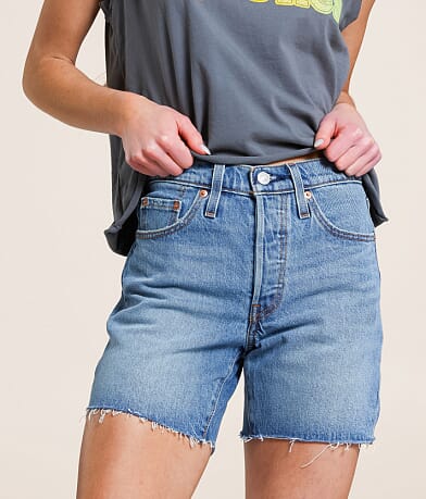 Levi's® 501® Mid-Thigh Stretch Short front view