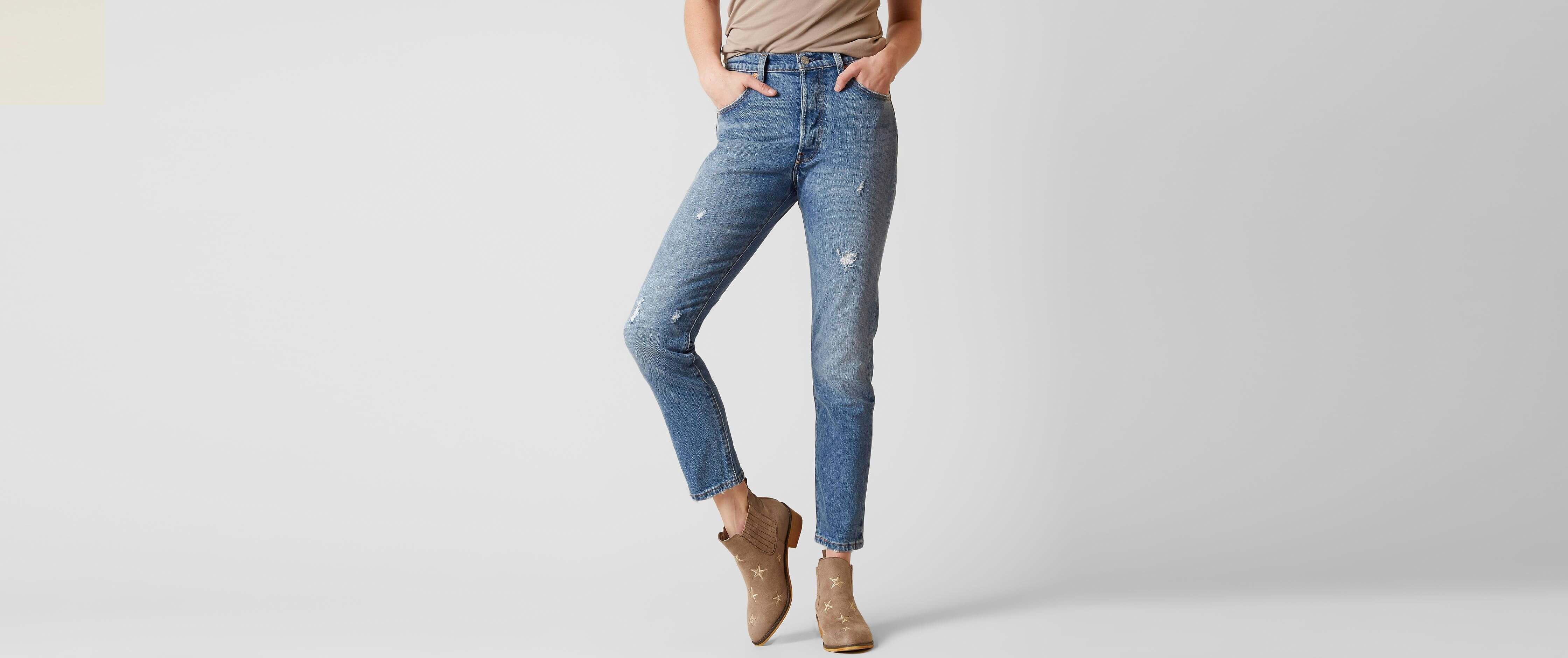 levi's 501 skinny leave a trace