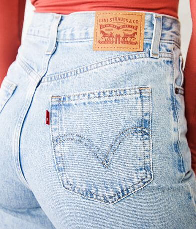 Levi&apos;s&#174; High Waisted Straight Jean back pocket view