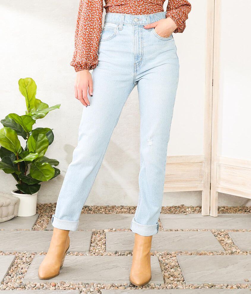 70s High Rise Slim Straight Jeans