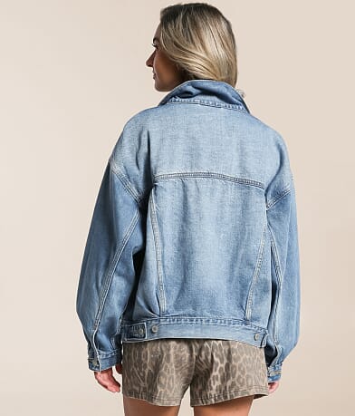 Levi&apos;s&#174; Premium 90s Denim Trucker Jacket BACK