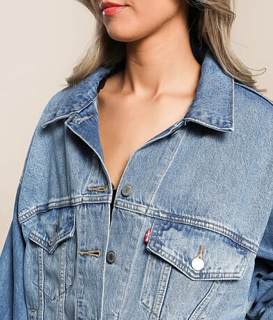 Levi&apos;s&#174; Premium 90s Denim Trucker Jacket MISC_DETAIL_1