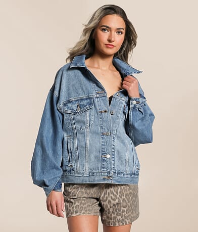 Levi&apos;s&#174; Premium 90s Denim Trucker Jacket FULL_RIGHT_SIDE