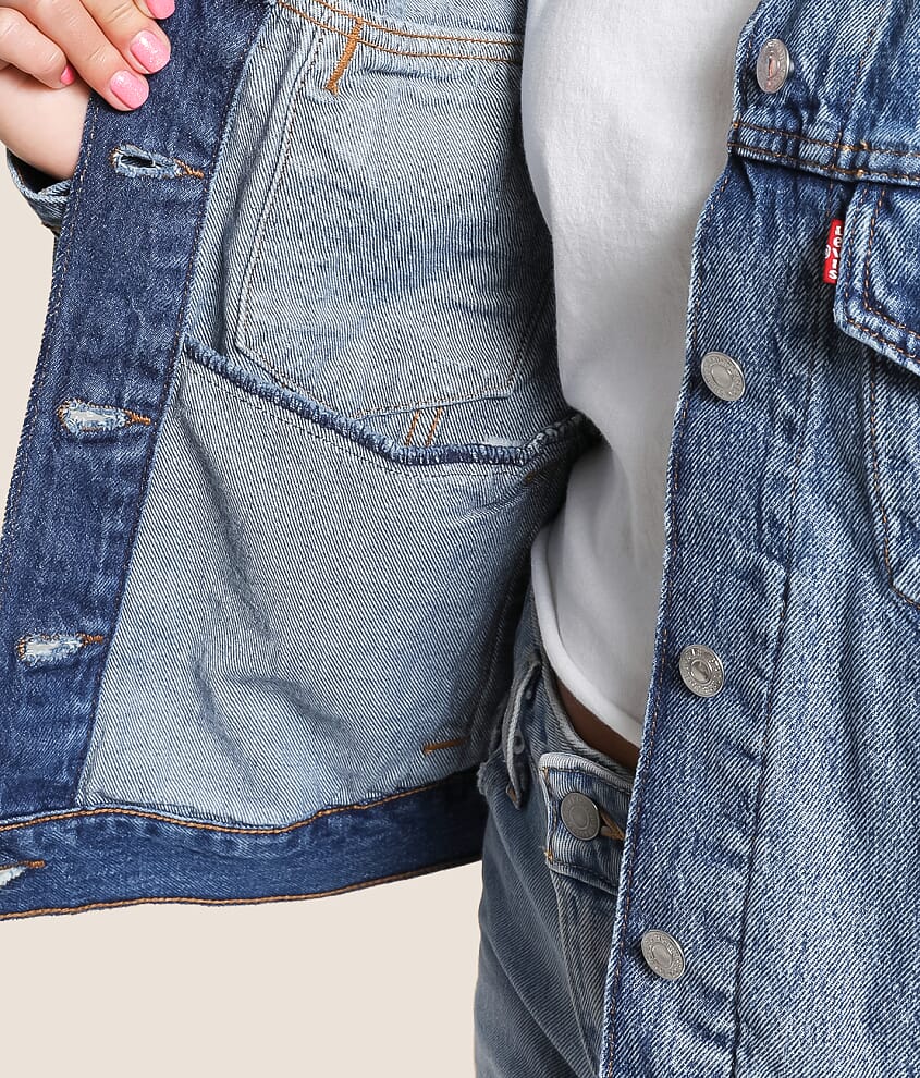 90s Denim Trucker Jacket