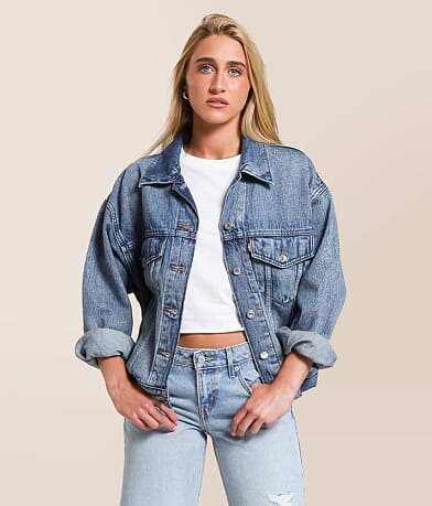 Levi's® 90s Denim Trucker Jacket front view