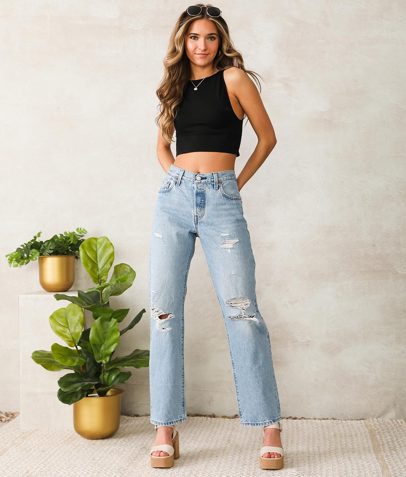 Arriba 67+ imagen levi’s 90’s straight jeans