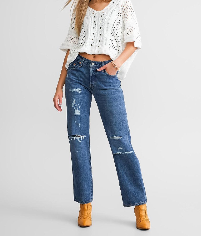 Levi's® 501® High Rise Skinny Jean - Women's Jeans in Blue Mark
