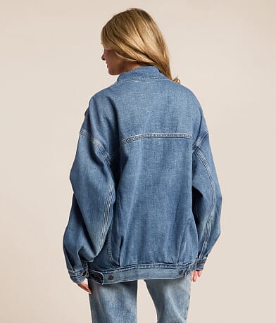 Premium XL Denim Trucker Jacket thumbnail 3