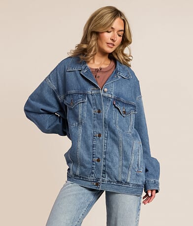 Premium XL Denim Trucker Jacket
