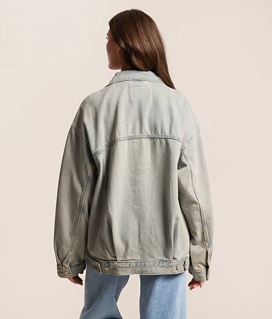 XL Denim Trucker Jacket thumbnail 3