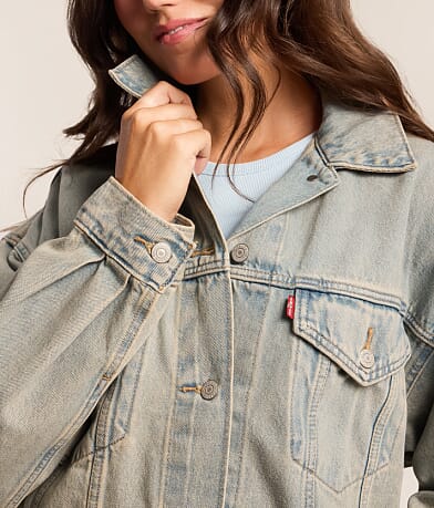 XL Denim Trucker Jacket thumbnail 6