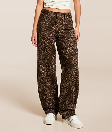 Levi's® Baggy Cheetah Dad Jean front view