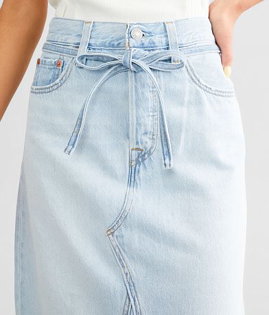 Levi&apos;s&#174; Iconic Denim Maxi Skirt MISC_DETAIL_1