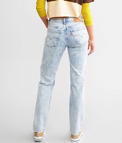Levi&apos;s&#174; Premium Middy Straight Stretch Jean BACK