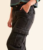 Levi's® 94 Baggy Cargo Jean - Women's Jeans in Open Mind