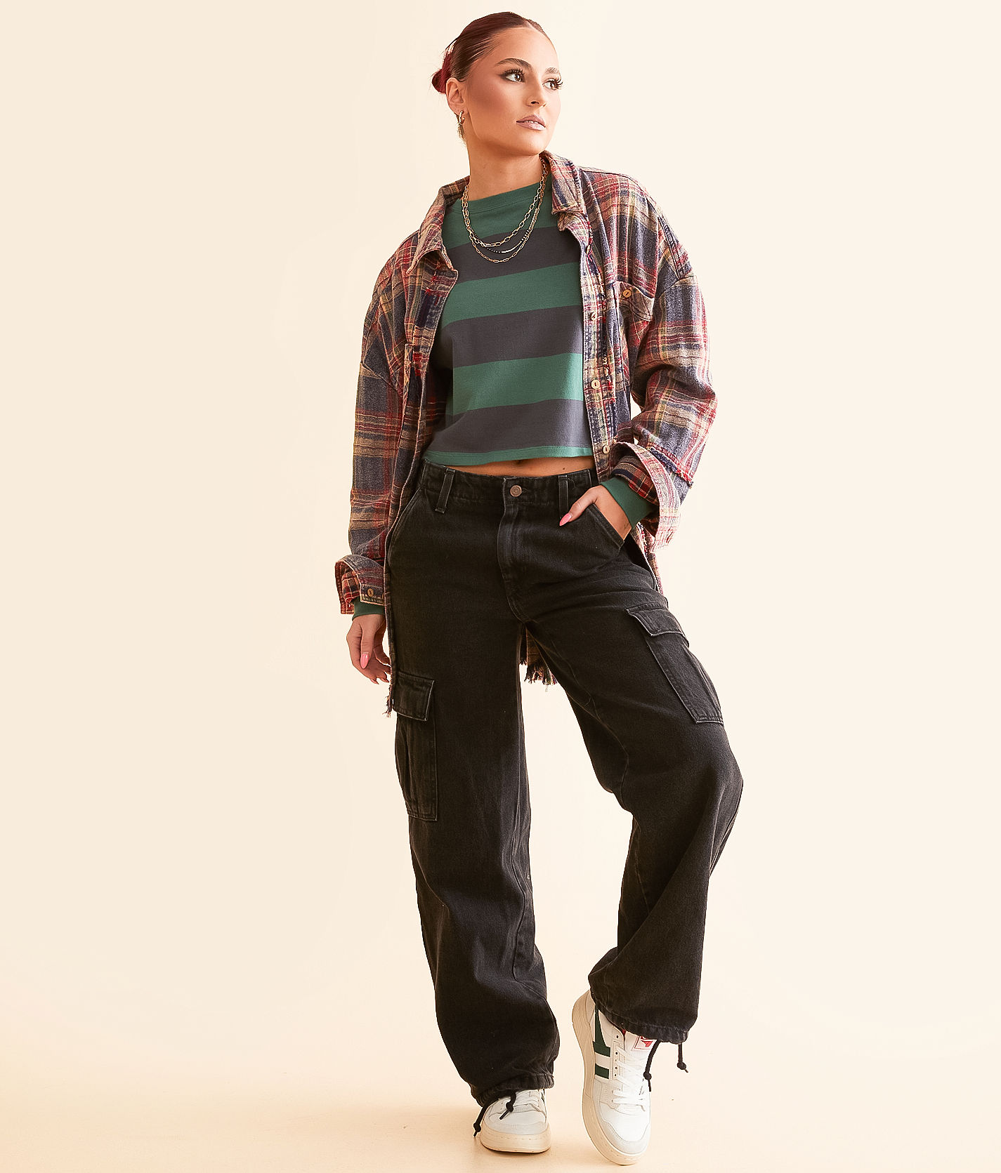 Levi's® 94 Baggy Cargo Jean - Women's Jeans in Open Mind | Buckle