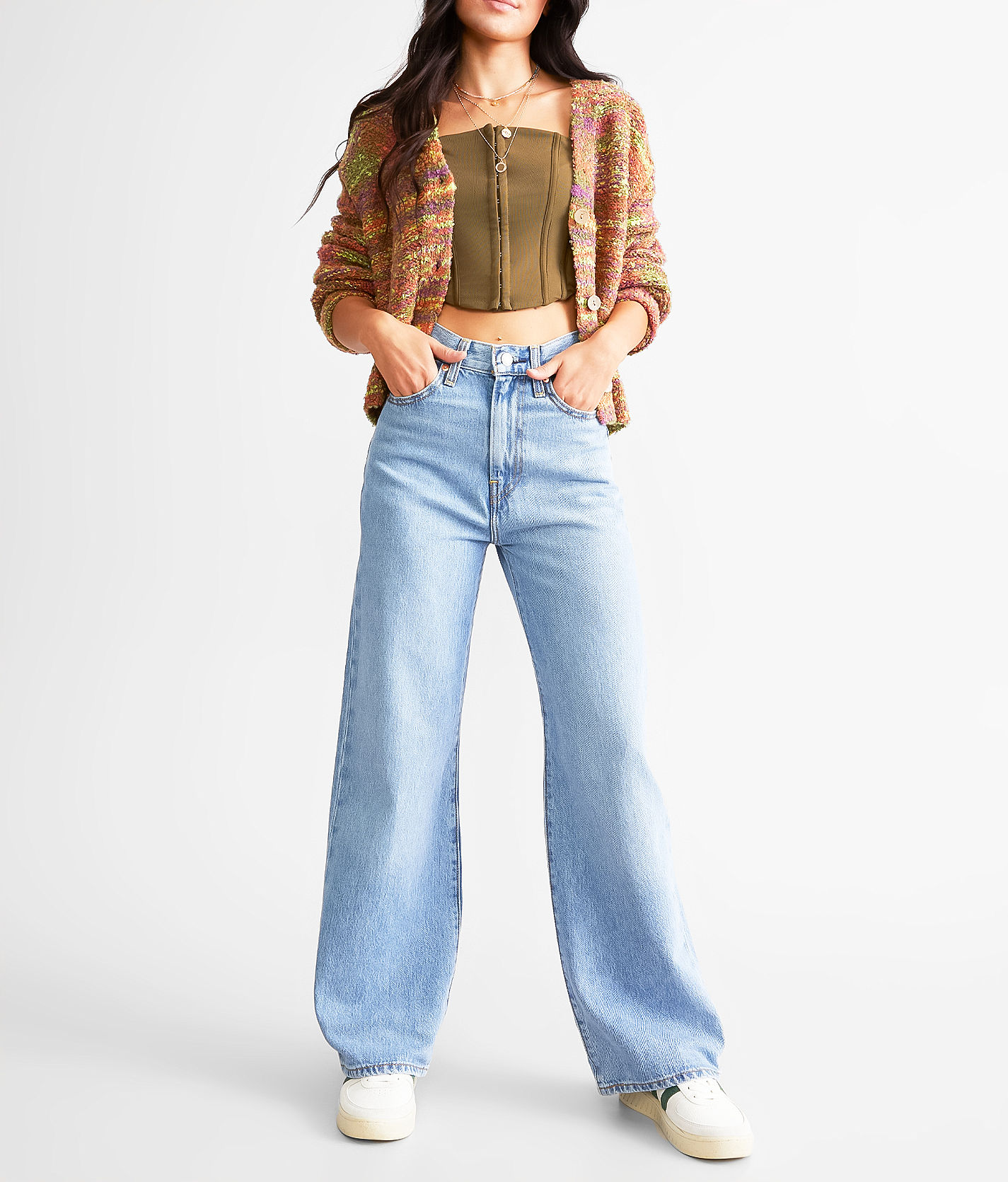 Levi's Ribcage Wide Leg Jeans - Far and Wide