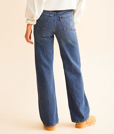 Levi&apos;s&#174; Premium Ribcage Wide Leg Jean BACK