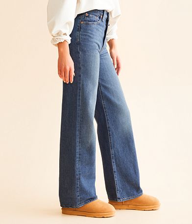 Levi&apos;s&#174; Premium Ribcage Wide Leg Jean FULL_RIGHT_SIDE