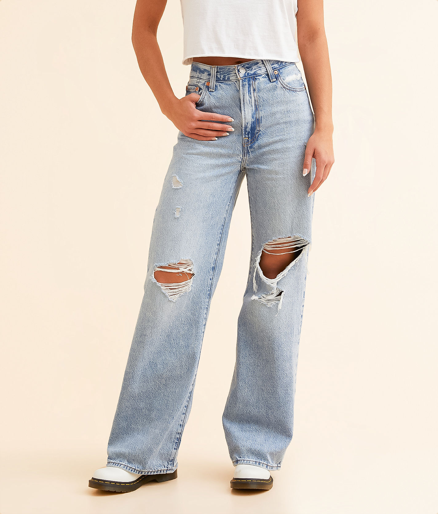Levi's® Ribcage Wide Leg Jean - Women's Jeans in Bin Day Levi's® Ribcage Wide Leg Jean - Women's Jeans in Bin Day