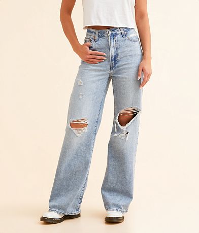 Levi's® Ribcage Wide Leg Jean front view