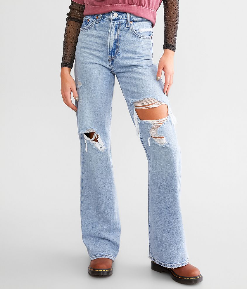 Levi's Ribcage wide leg jeans