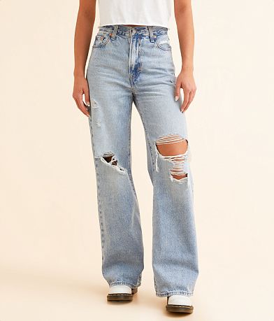 Levi&apos;s&#174; Ribcage Wide Leg Jean FULL_LEFT_SIDE