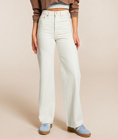 Levi's® Premium Ribcage Wide Leg Jean front view