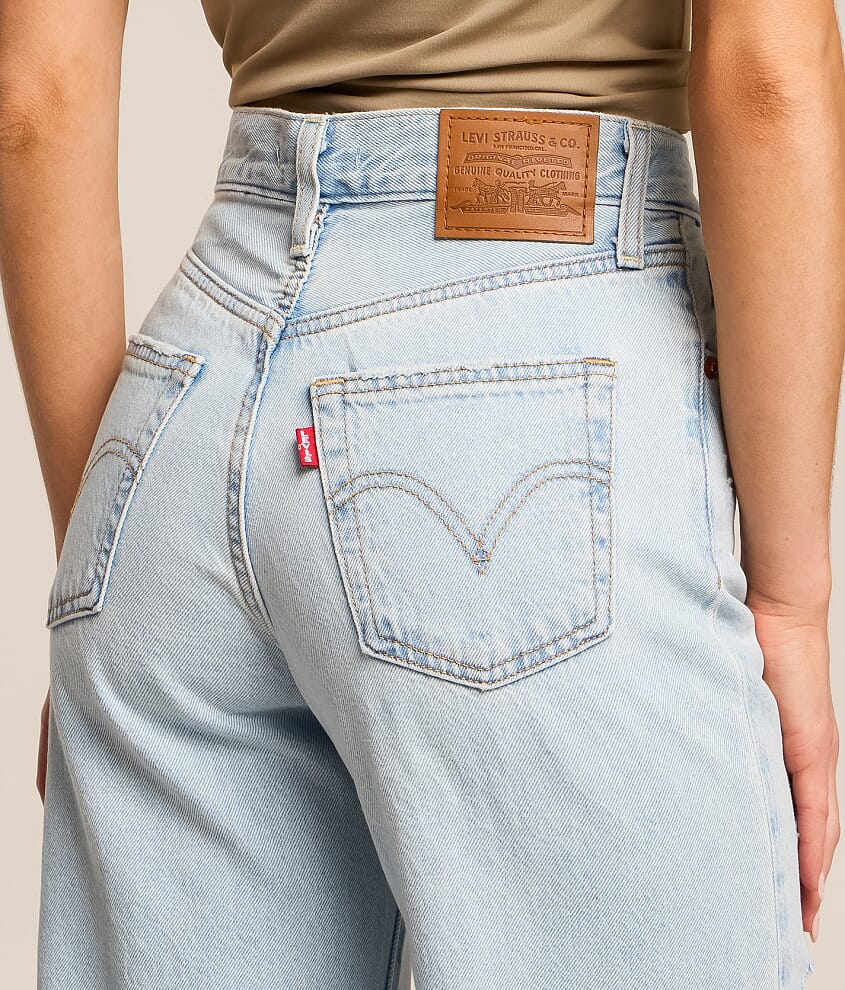 Premium Ribcage Wide Leg Jean