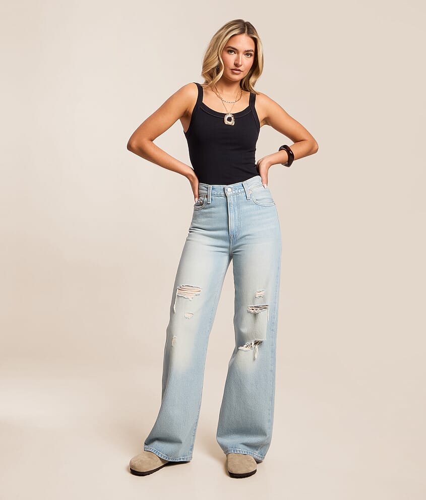 Premium Ribcage Wide Leg Jean