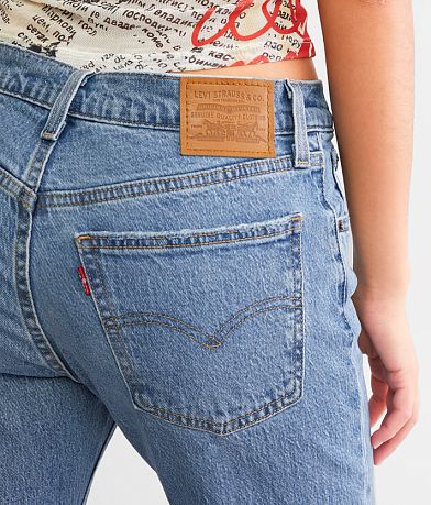 Levi&apos;s&#174; Premium Middy Flare Stretch Jean BACK_POCKET