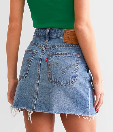 Levi&apos;s&#174; Recrafted Icon Denim Mini Skirt BACK