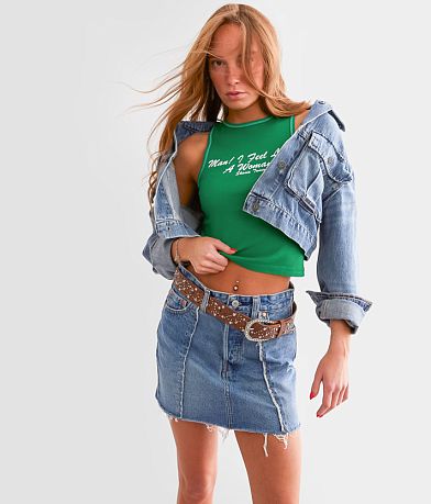 Levi&apos;s&#174; Recrafted Icon Denim Mini Skirt MISC_DETAIL_3
