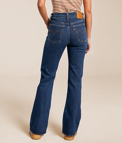 Levi&apos;s&#174; Premium Wedgie Boot Stretch Jean BACK