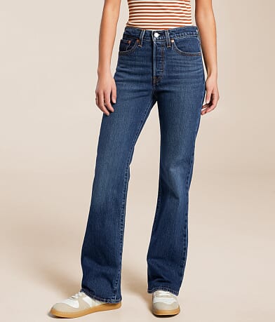 Levi&apos;s&#174; Premium Wedgie Boot Stretch Jean FULL_LEFT_SIDE