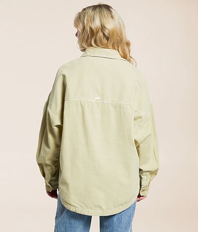 Billabong Stoked On You Twill Shirt back view