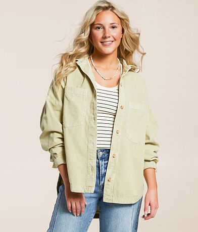 Billabong Stoked On You Twill Shirt front view