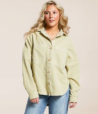 Billabong Stoked On You Twill Shirt full right side view