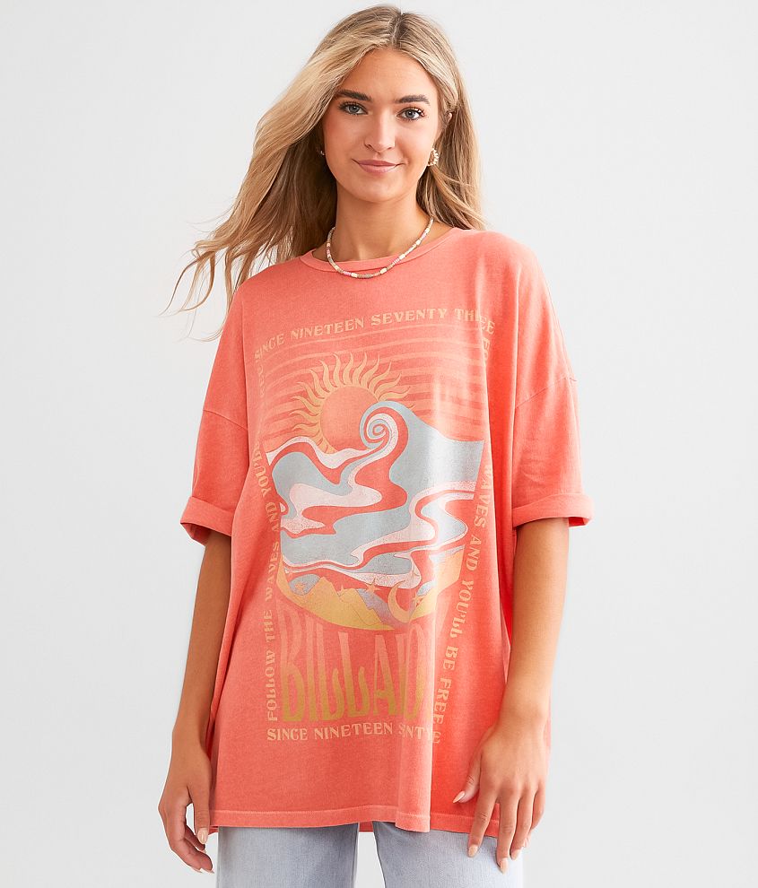 Billabong The Golden West Oversized T-Shirt front view