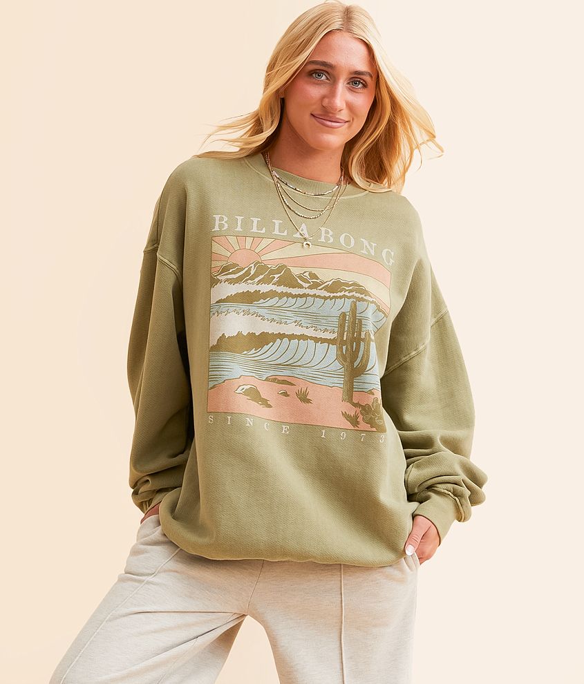 Billabong Ride In Oversized Pullover front view