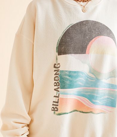 Billabong Ride In Oversized Pullover misc detail 1 view