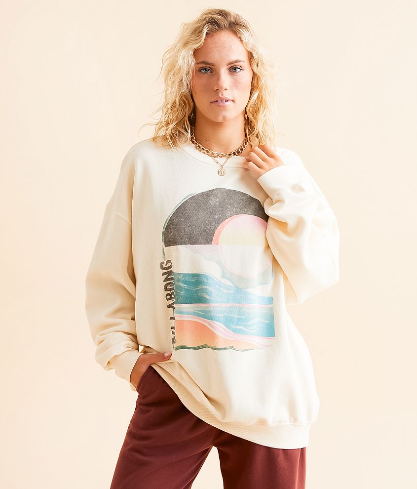 Billabong Ride In Oversized Pullover front view