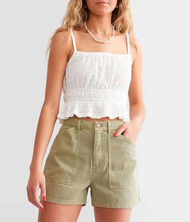 Billabong Leia Denim Short front view
