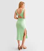 knee length dresses for ladies Billabong Crystal Clear Midi Dress main image 1
