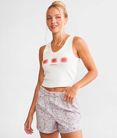 Billabong On Repeat Cropped Tank Top front view