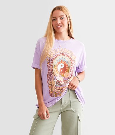 Billabong Surf Trip Oversized T-Shirt front view