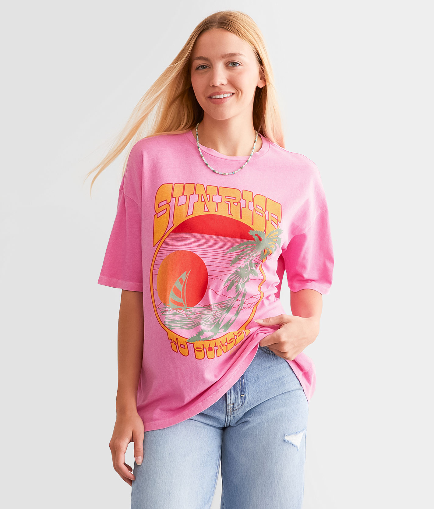 Billabong Sunrise To Sunset Oversized T-Shirt - Women's T