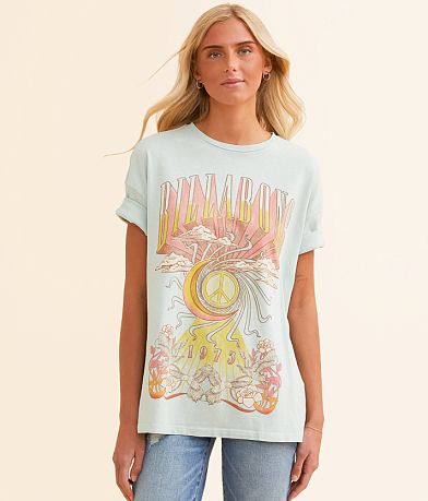 Billabong Head In The Clouds Oversized T-Shirt front view