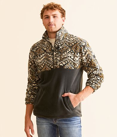 Billabong Boundary Fleece Pullover full left side view